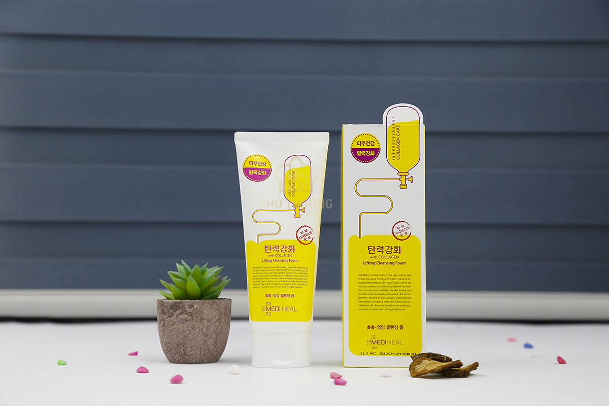 Sữa Rửa Mặt Dưỡng Ẩm Và Làm Săn Chắc Da Mediheal Collagen Care Cleansing Foam
