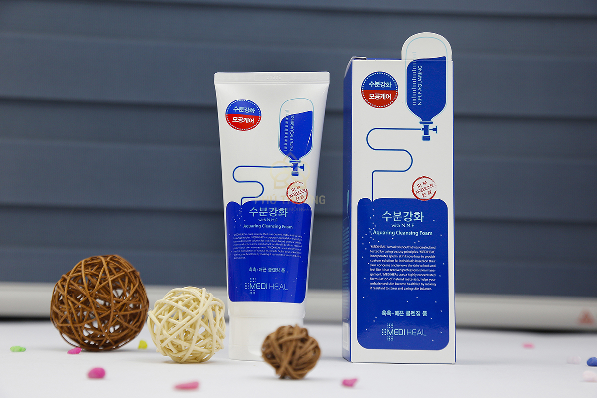 Sữa Rửa Mặt Cấp Ẩm Mediheal N.M.F Aquaring Cleansing Foam