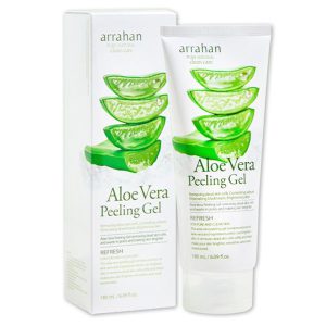 Gel tẩy da chết lô hội Arrahan Aloe Vera 180ml