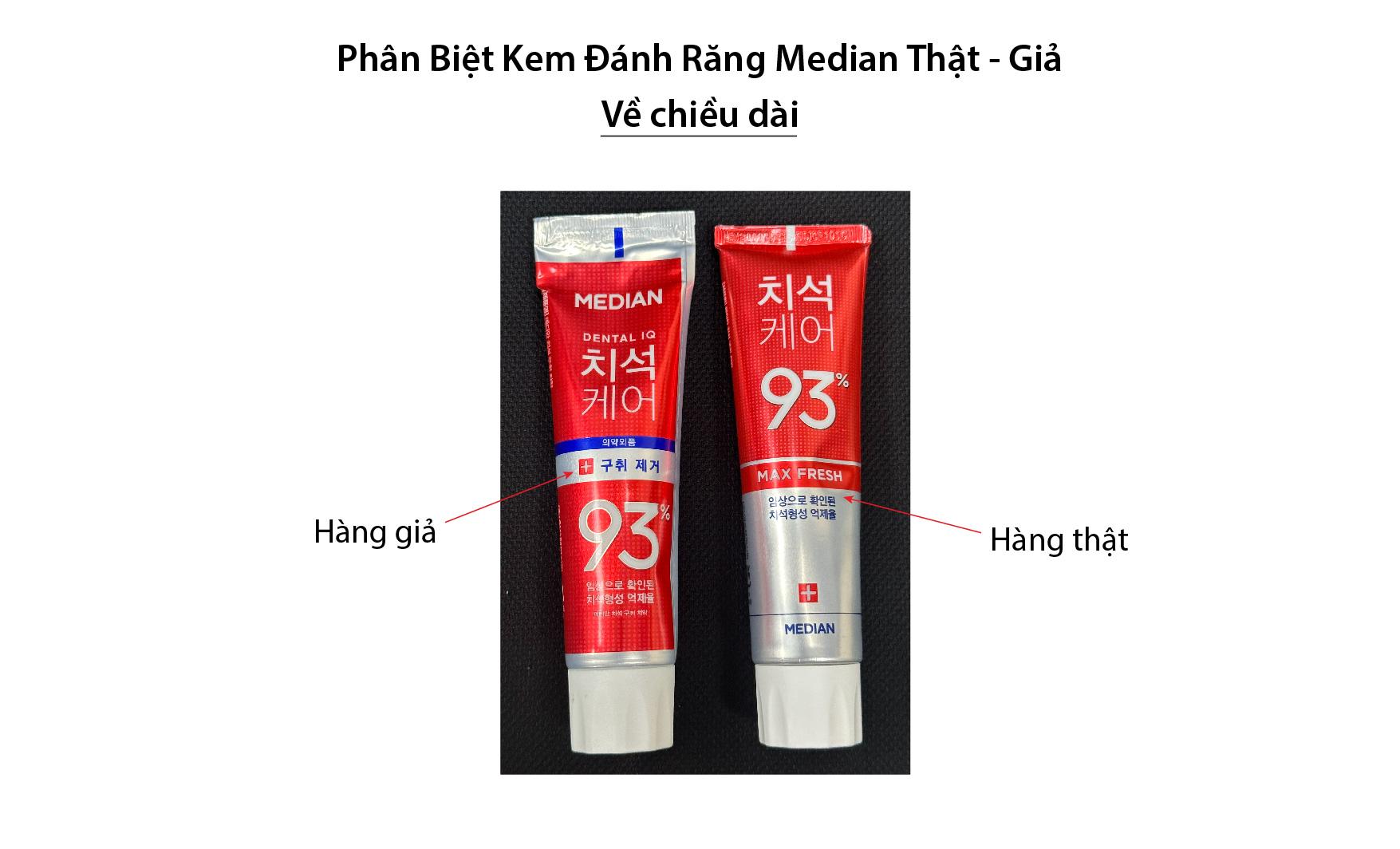 Phân Biệt Kem Đánh Răng Median Thật Giả: Cách Nhận Biết Chính Xác Nhất