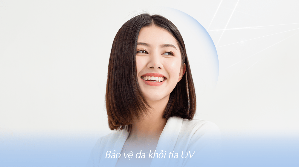 Bảo vệ da khỏi tác động của tia UV.
