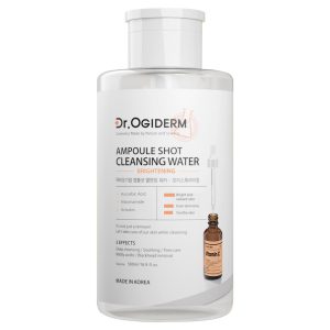 Nước tẩy trang Dr.Ogiderm Ampoule Shot Cleansing Water Brightening (500 ml)